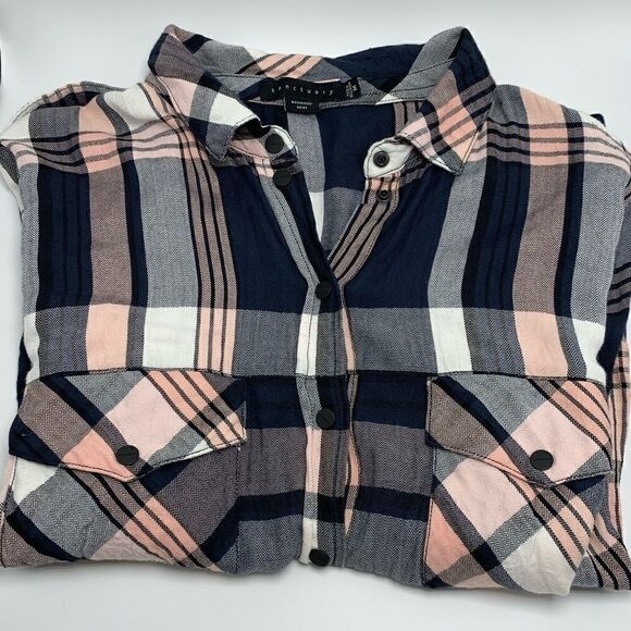 LIKE NEW SANCTUARY BOYFRIEND SHIRT - Picture 3 of 8